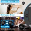 2.79in LED Digital Kitchen Timer Electronic Countdown Timer Dimmable Mutable Magnetic Clock for Classroom Library Office Cooking