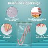 Pack 1000 Greenline Zipper Bags 2 x 2. Seal Top Polyethylene Bags 2x2; Thickness 2 Mil. Resealable Storage Bags for Packing and Storing. Plastic Bags
